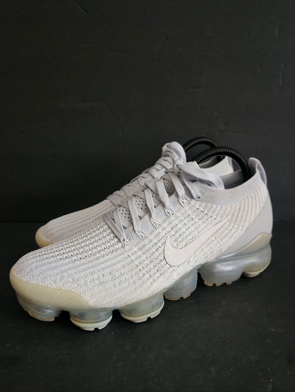 Nike Air Vapormax Flyknit 3 Pure Platinum White Women's Size 9